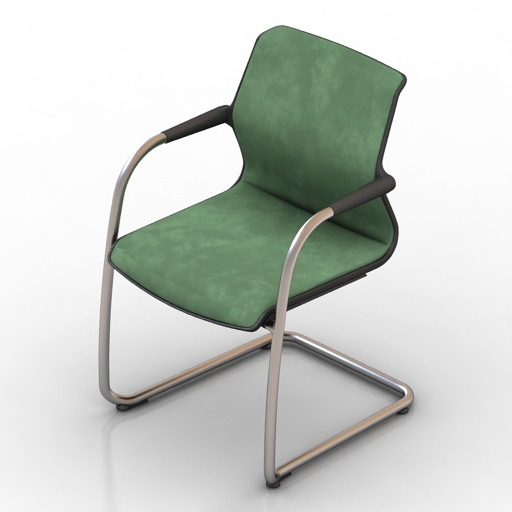 chair unix chair cantilever vitra 3D Model Preview #ffd2a669