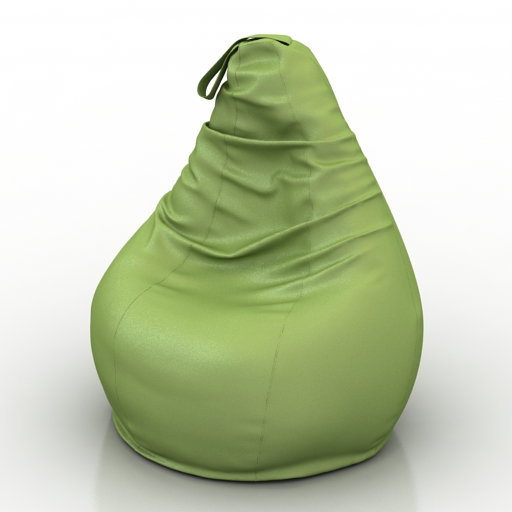 chair bag 3D Model Preview #663f7923