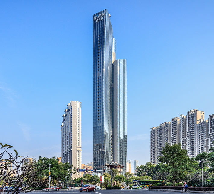 Landmark residential complex, Guangzhou, China