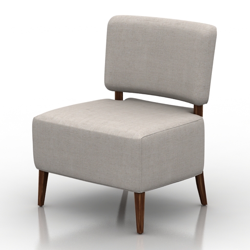 chair mudo concept gironde berjer chair 3D Model Preview #fe43f105