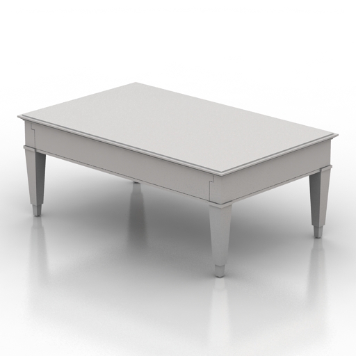 Table coffee 1 3D Model Preview #fe90b276