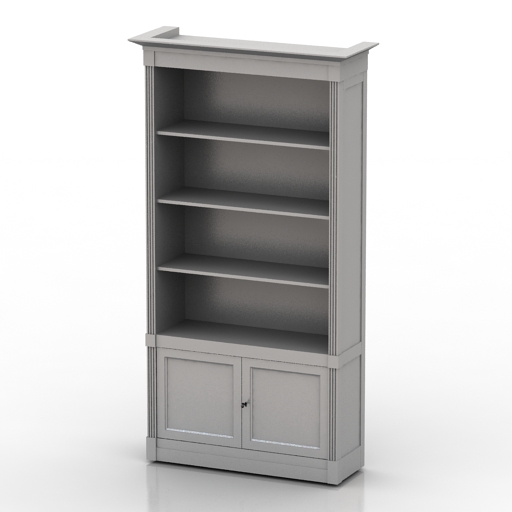 bookcase 3010 3D Model Preview #b3cabb87