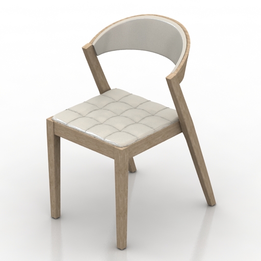 chair lider silver 3D Model Preview #afd5f979