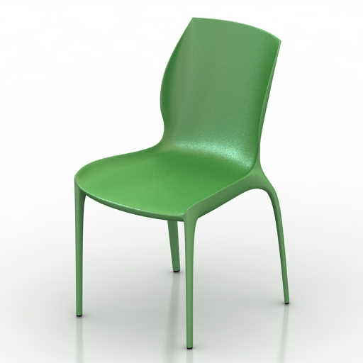 Chair Bontempi casa hidra 3D Model Preview #41e91ff3