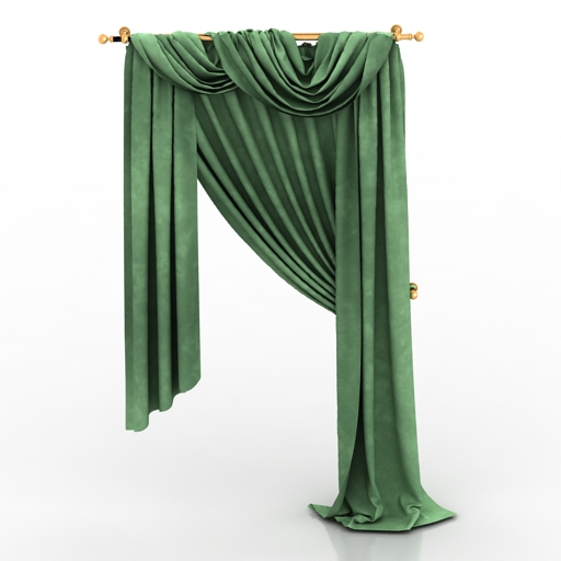 curtain 6 3D Model Preview #5080a97f