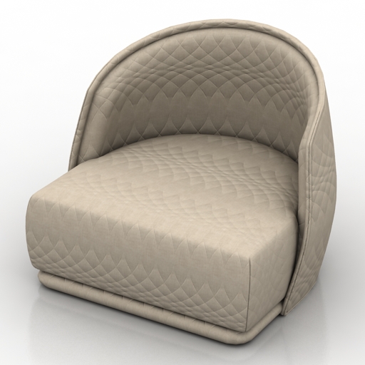 sofa redondo moroso 3D Model Preview #30562960