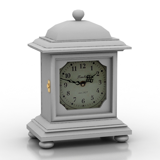 clock table 3D Model Preview #2eb73339