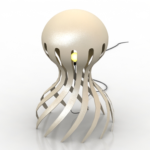Lamp Cirrata 3D Model Preview #bcb1aad2