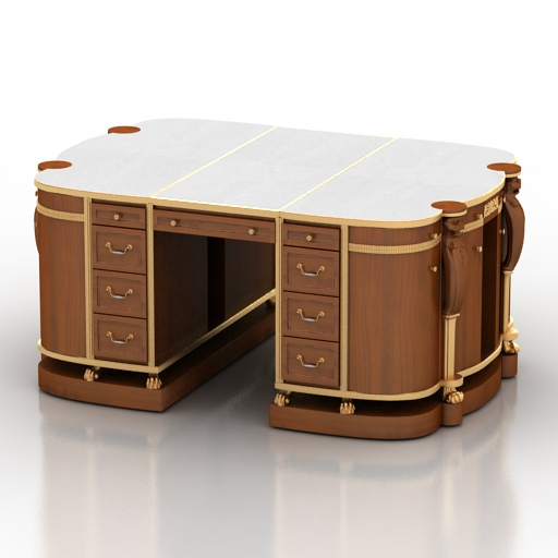 table desktop 3D Model Preview #b85e76b3