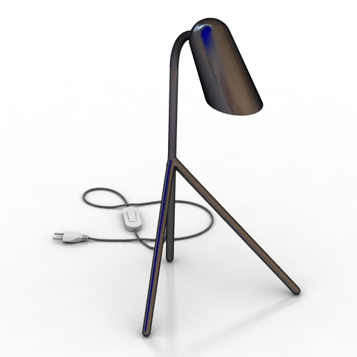 Lamp - 3D Model Preview #a9b5bdb0