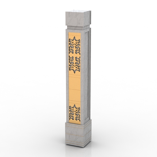Column exotic 3D Model Preview #78c2d54c