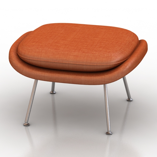 seat cosmorelax womb ottoman 3D Model Preview #5df21ffc