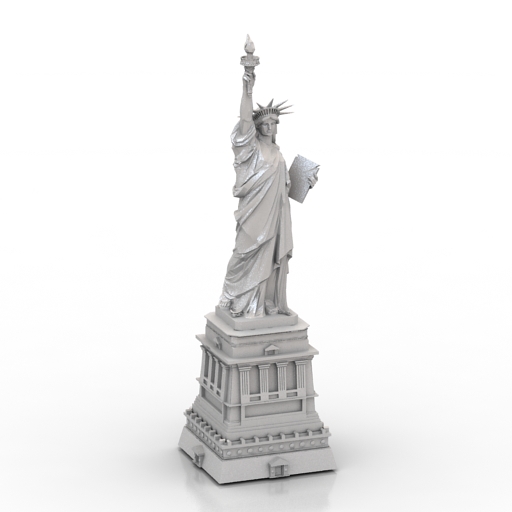 statue of liberty 3D Model Preview #7f7dc9c1