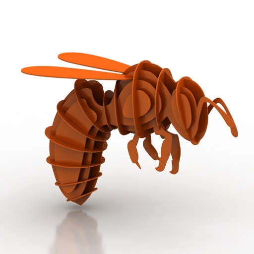 decor bee 3D Model Preview #720e3097