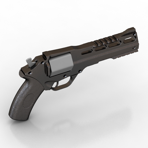 revolver 3D Model Preview #ccc6658b