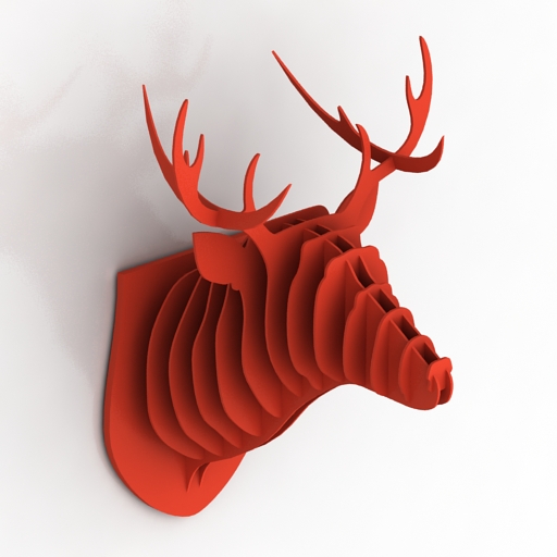 decor deer 3D Model Preview #d824ead6