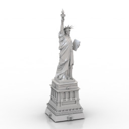3D Statue preview