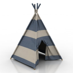 3D Tent preview