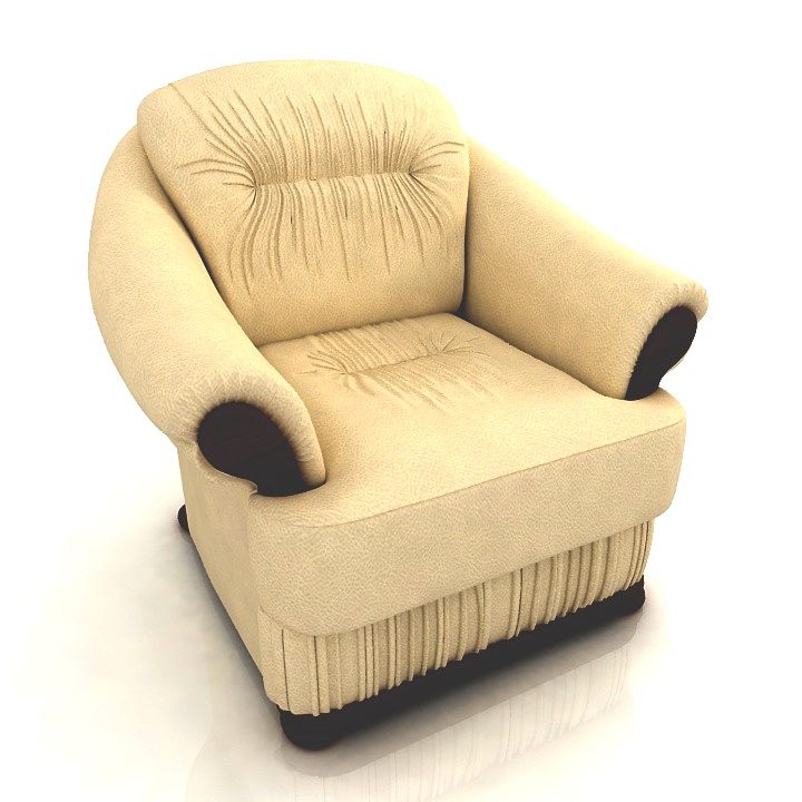 8marta scandy armchair 3D Model Preview #e3d7a384