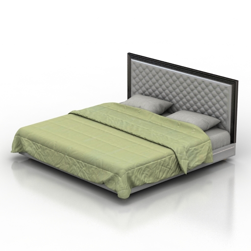 Bed ADRIANO-263s 3D Model Preview #466749e4