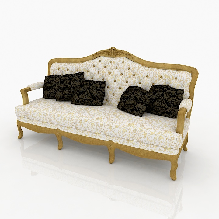 angelo cappellini sofa 3D Model Preview #03bdbae5