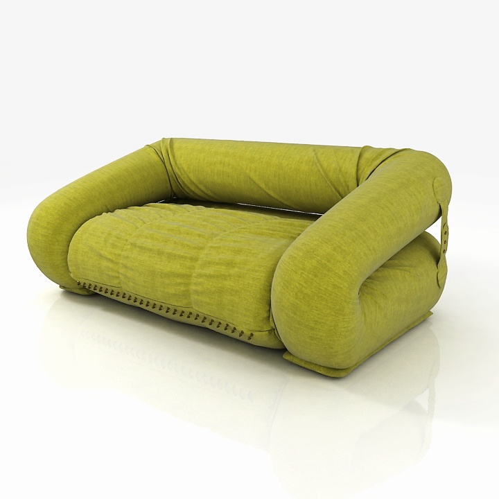 anfibio sofa 3D Model Preview #14c944dd