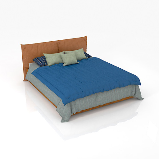 Bed Bedclotch Classic 3D Model Preview #43c2cb2a