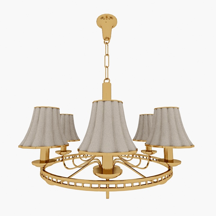 alino light chandelier 3D Model Preview #58ed39df