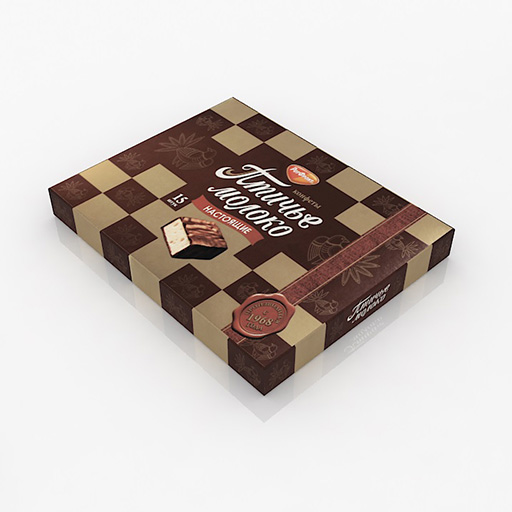 chocolate box decor 3D Model Preview #a85ae579