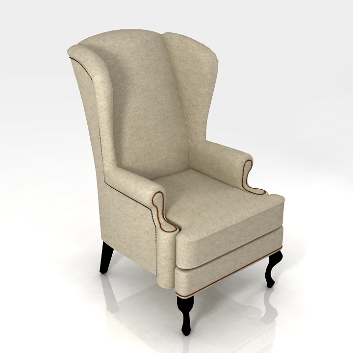armchair gb 3D Model Preview #dbb01179