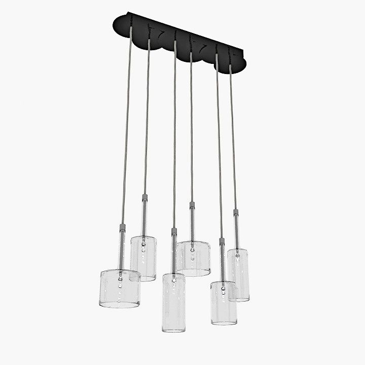luster axo light spillray chandelier 3D Model Preview #b446ead9
