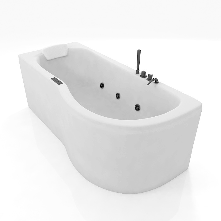 Acryl Bath 3D Model Preview #345a3da0