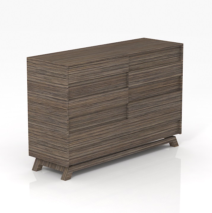 locker chest of drawer 01 commode 3D Model Preview #87b991a3