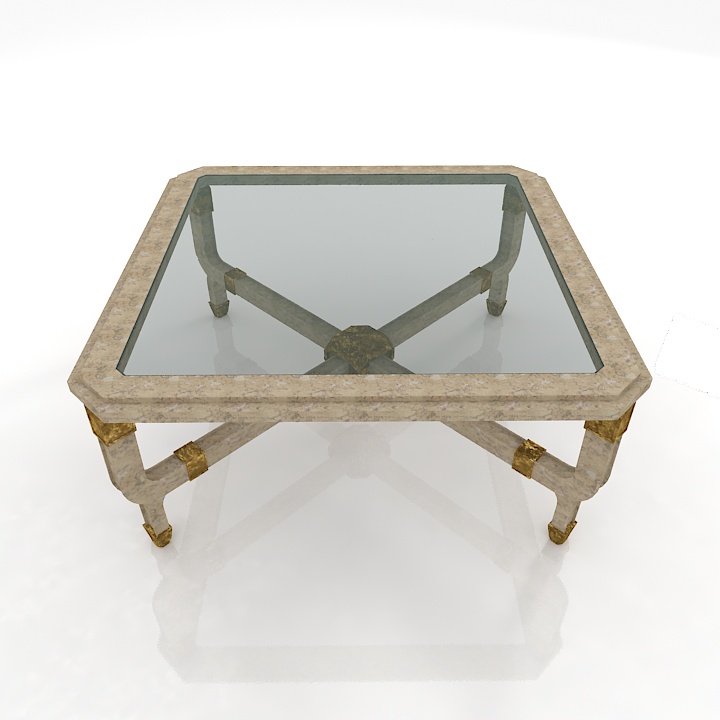 Coffee Table Class Classic 3D Model Preview #ac00142d