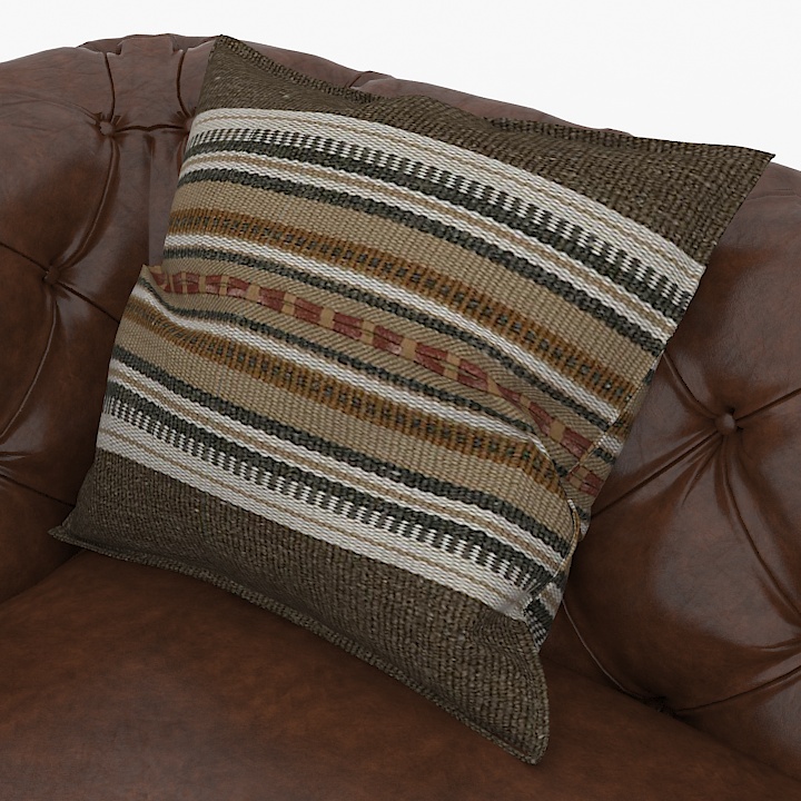 Pillow Lines Cls 3D Model Preview #5d187f91
