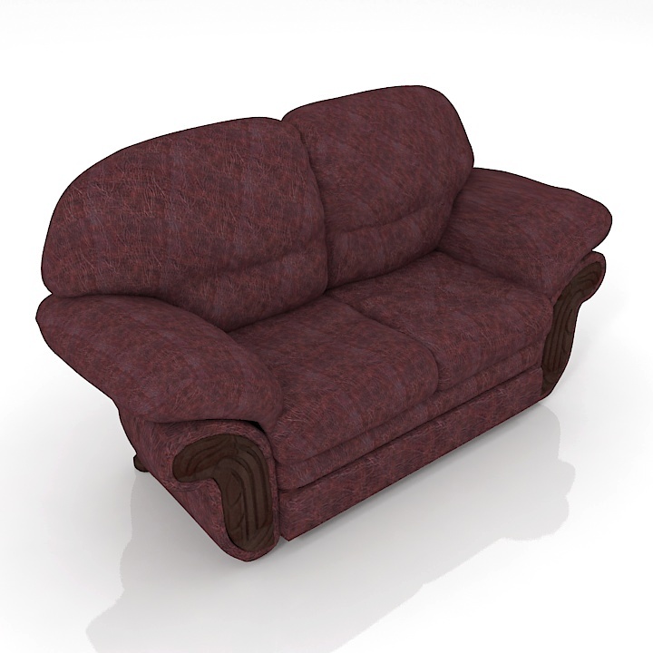cardinal leather sofa 3D Model Preview #e117b6ab