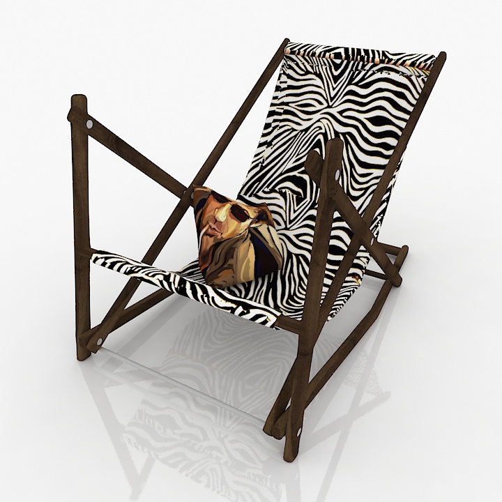 chair black x-files 3D Model Preview #9c581ff9