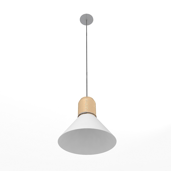 classicon bell ligh chandelier 3 3D Model Preview #656d232b