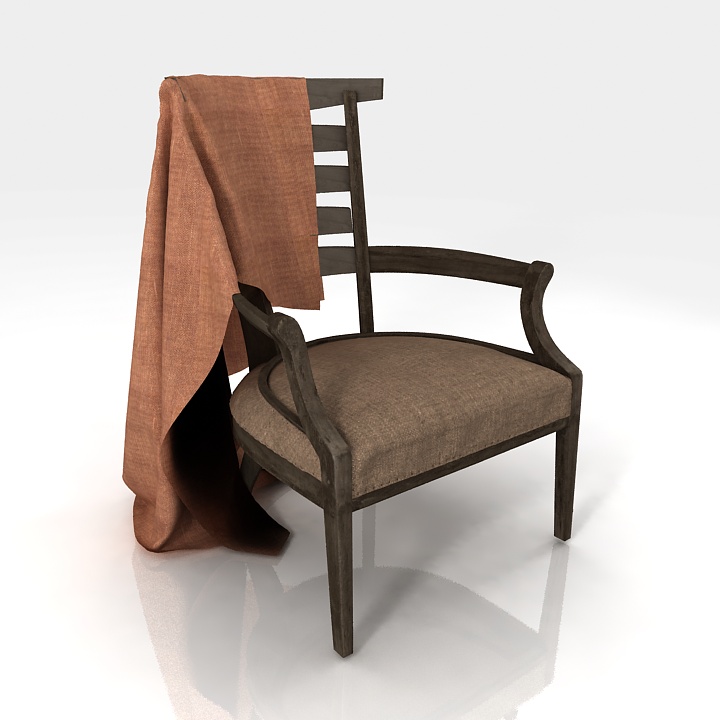 chair cover 3D Model Preview #13daaaa2