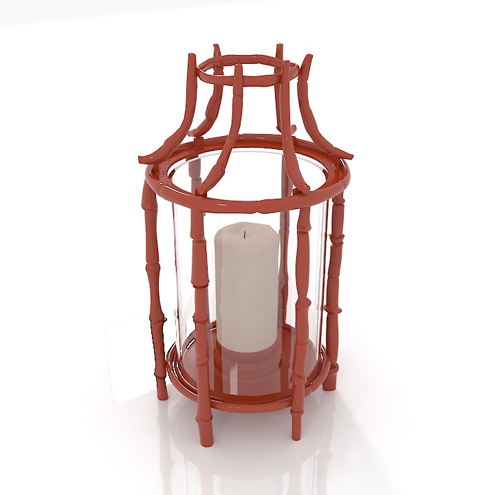 coastal candle china 3D Model Preview #e168bc28