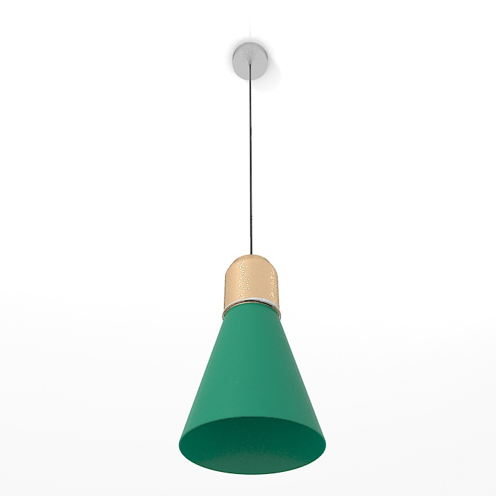 classicon bell ligh chandelier 3D Model Preview #1d512312