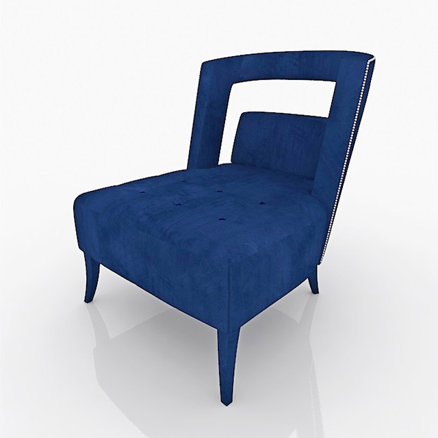 brabbu naj armchair 3D Model Preview #6085cb2f