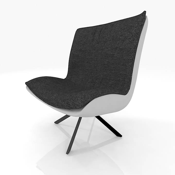 chair a&d 3D Model Preview #99cfcece