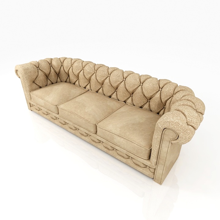 Chester Sofa 3D Model Preview #6f65dc2f