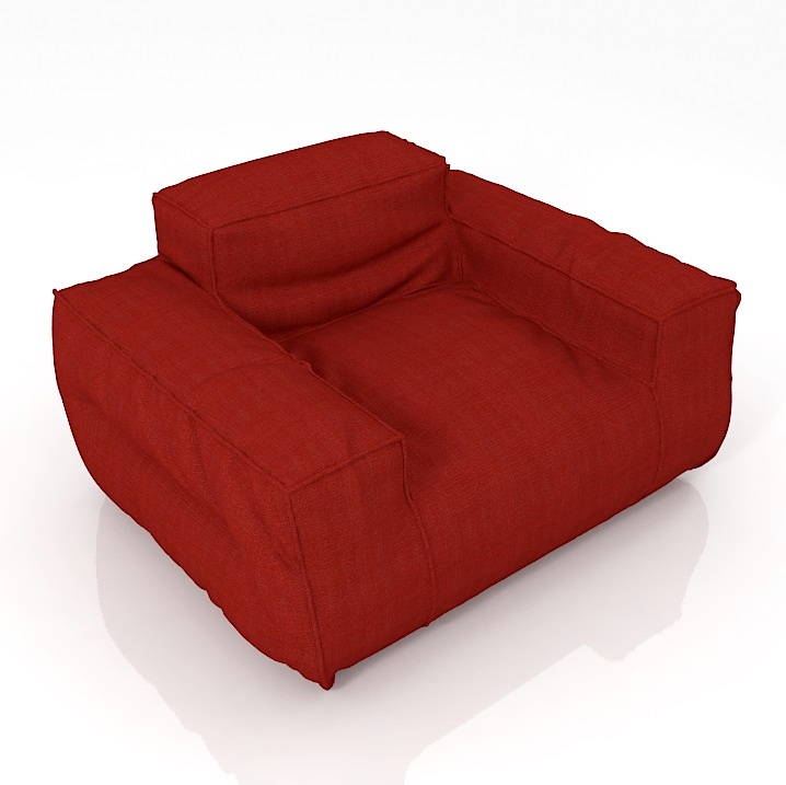 delta salotti tribu armchair 3D Model Preview #8b8e08fa
