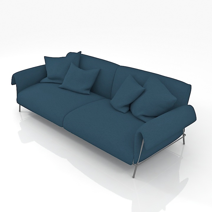 de padova chat 12 sofa 3D Model Preview #da3f44ea