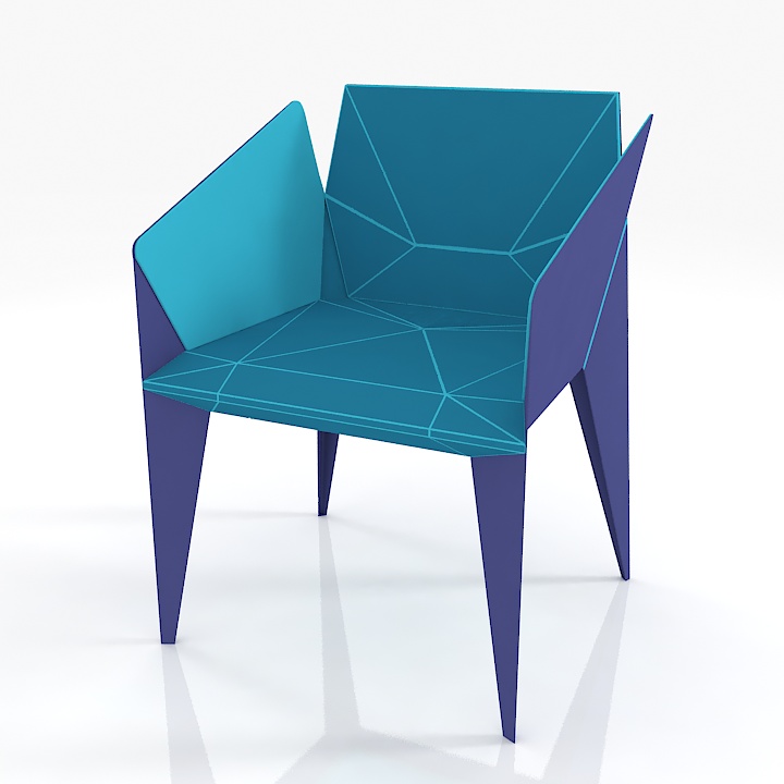 chair and 3D Model Preview #74d77d1a