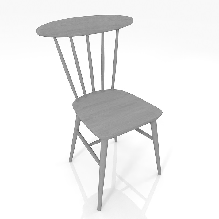 Danish Chair 3D Model Preview #39754868