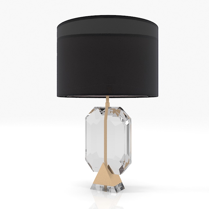 eichholtz table lamp emerald 110145 3D Model Preview #ba154f1d