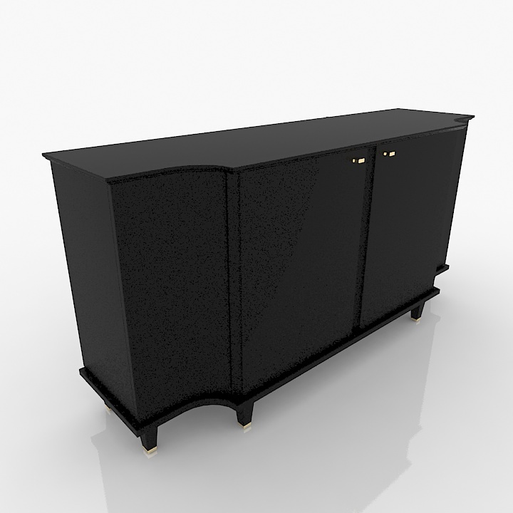 Locker Drawer Desire - Opera Contemporary Commode Two 3D Model Preview #ccffc941